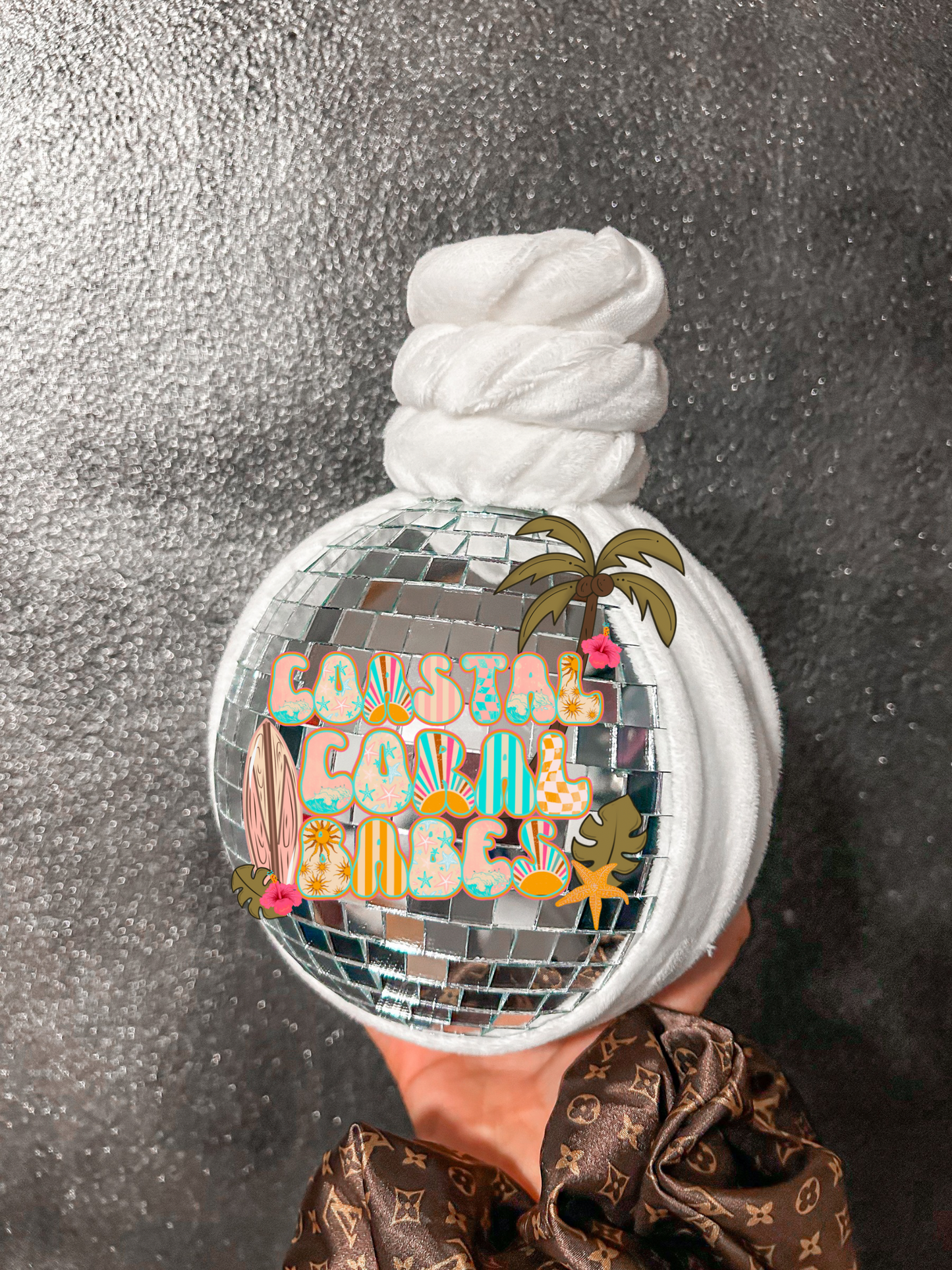 White Plushy Velvet Bow