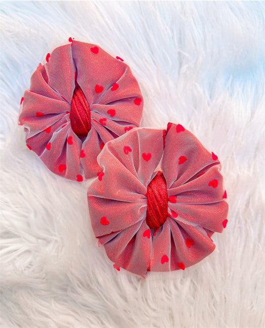 Holo Heart Messy Piggies 4in