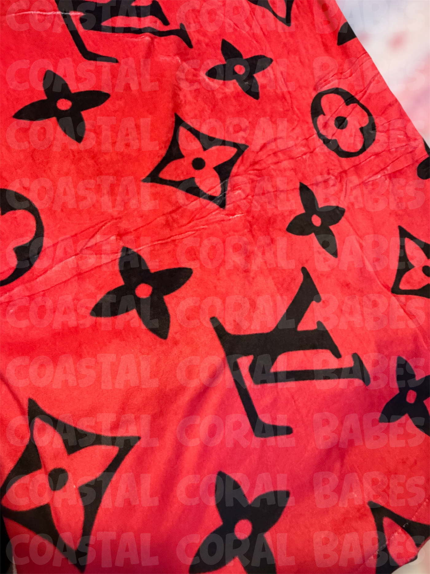 Hot Pink THICK MINKY 50x60