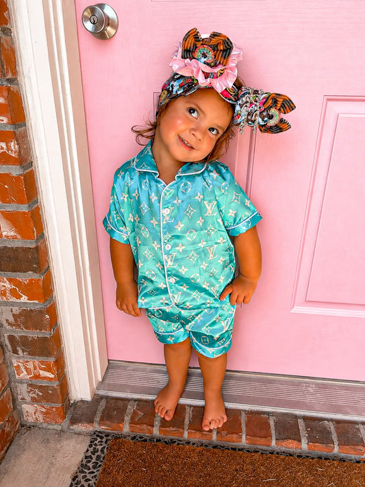 READY TO SHIP SILK JAMMIES