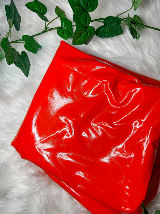 Red/Orange Plastics Bow